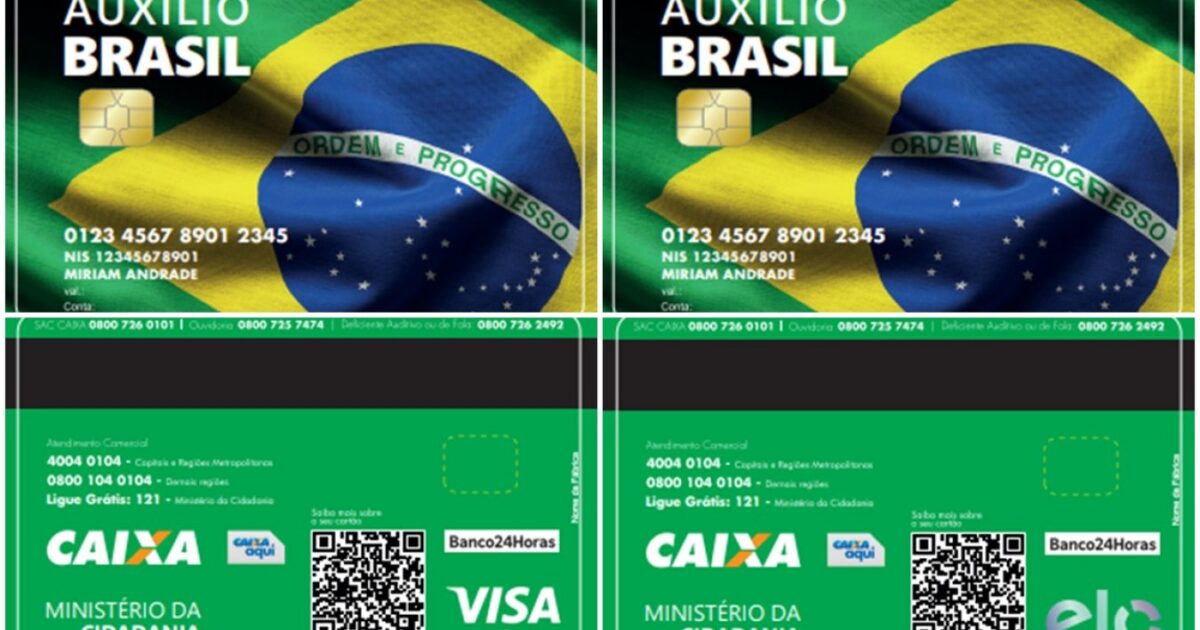 Cartão do Bolsa Família emitido pela Caixa — pagamento por final de NIS em 2026