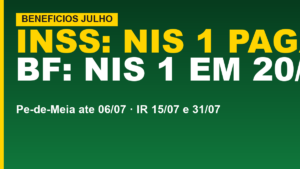 Calendário de pagamentos de julho 2026:&hellip;