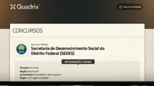 Concurso SEDES DF 2026: 4.788 vagas&hellip;