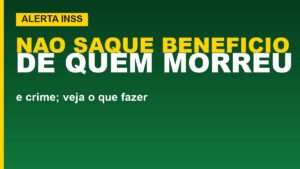 INSS alerta: sacar benefício de quem&hellip;