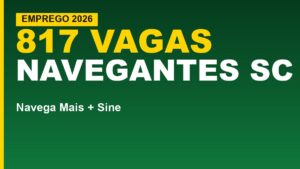 Prefeitura abre 817 vagas em Navegantes&hellip;
