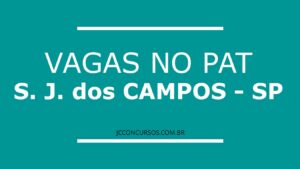 363 vagas no PAT de São&hellip;