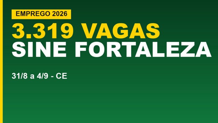Sine Fortaleza abre 3.319 vagas para&hellip;