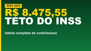 INSS confirma novo teto 2026: R$&hellip;